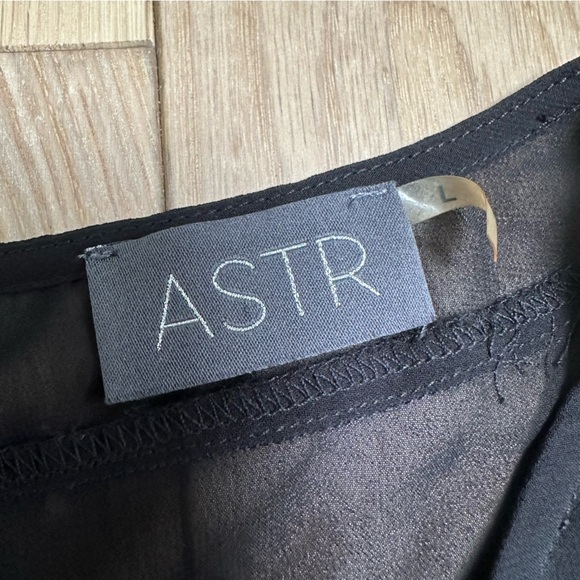 ASTR Black Lace Top - Picture 8 of 9